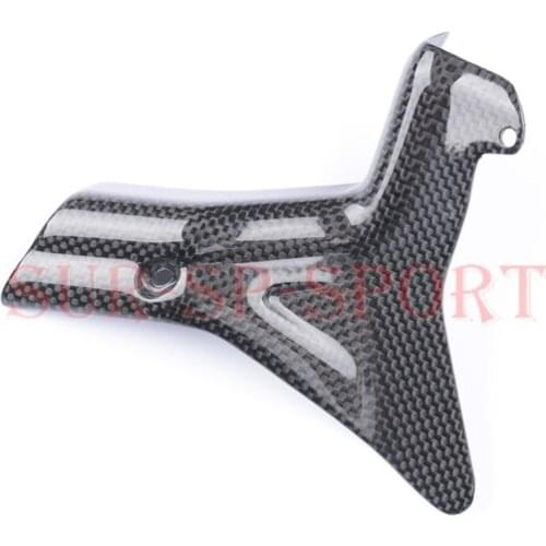 Engine protection cover pipe cover for Ducati SuperSport 939 17 18 Full Carbon Fiber 100