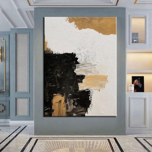 100% Hand Painted Oil Paintings Art Wall Decoration Painting Modern Abstract Home Living Room Decor Mural Large Size Frameless