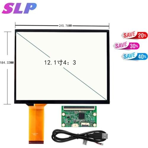 12.1''inch capacitive touch screen 4:3 USB and IIC interface for Heria touch solution industrial medical embedded touch panel