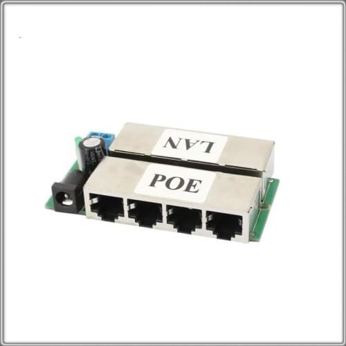 4 LAN+4 POE (8 LAN+8 POE) Ports Passive adapter Pin Power Over Ethernet PoE Module Injector DC 9-48V IP Camera PoE S3 S4