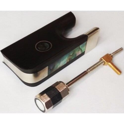 5 Sets 4/4 Cello Bow Ebony Frog Abolone Frog + Screw