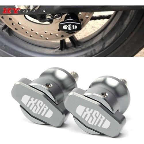 6MM Motorcycle CNC Accessories Swingarm Spools Stand Screw Slider For YAMAHA XSR700 XSR900 XSR 700 900 2015 2016 2017 2018 2019