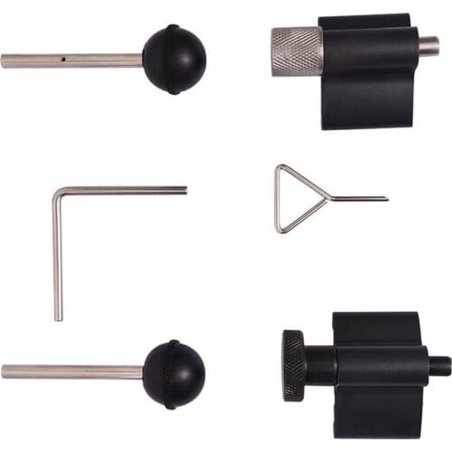 6 Overseas New Diesel Engine Timing Crank And Cam Tool Kit For Volkswagen Seat Audi A2/A3/A4/A6 1.2 1.4 1.9 2.0 TDI PD