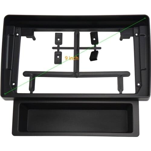 9 INCH Car Audio Frame GPS Navigation Fascia Panel Car dvd Plastic Frame Fascia is suitable for 2005-2018 NISSAN WINGROAD (Y12)