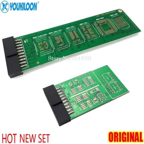 UFI eMMC - BGA Soldering Adapter CHIP Programming Adapter(BGA169/153/186/162/221/254/529/100) for UFI-Box