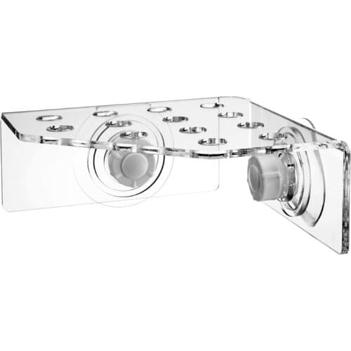 Acrylic Fish Tank Aquarium Corner Coral Frag Rack Holder Button Coral Reef Broken Frame Enhanced Suction Cup