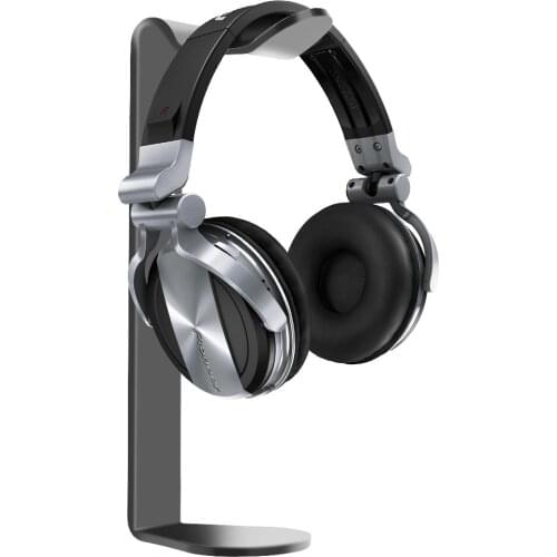 Black Headphones' Stand Universal Headphone Headset Hanger Wall Desk Display Headset Stand Headphone Hanger Accessories Classic