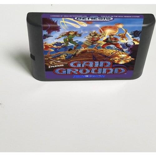 Gain Ground - 16 Bit MD Game Card for Sega Megadrive Genesis Video Game Console Cartridge