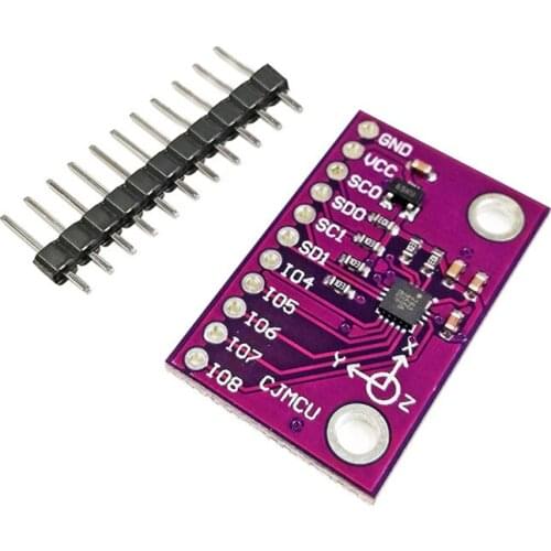 Acceleration sensor module MMA9555L motion pedometer high-precision 3-axis development board module