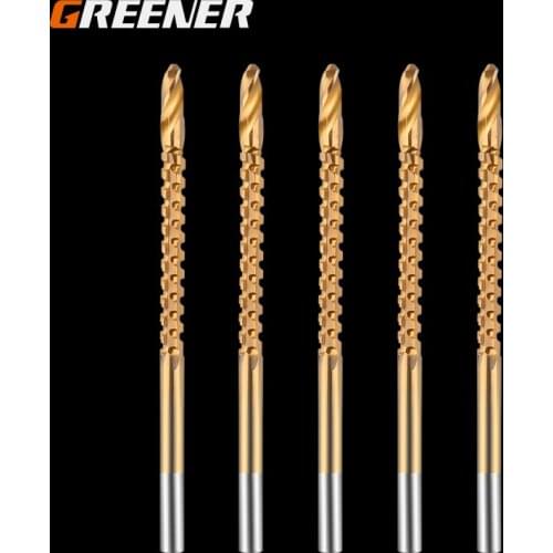 6pcs/set Cobalt Drill Bit Set Spiral Screw Metric Composite Tap Drill Bit Tap Twist drill bit set multi-function metal specia