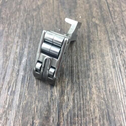 PVC Leather DIY flat-seaming presser Feet set sewing machine ROLLER FOOT Bearing Wheel Presser Feet Industrial Sewing Machines