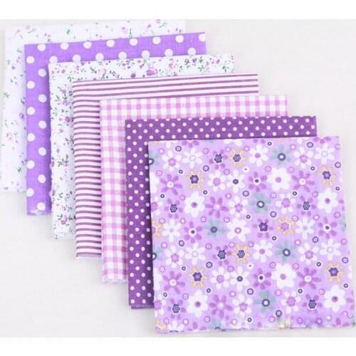 9Colors Diy handmade Bundle Patchwork Cotton Fabric Quilting Scrapbook