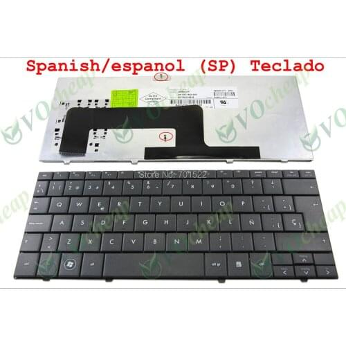 New Notebook Laptop keyboard for HP Mini 700 1000 1100 Black Spanish/espanol (SP) Teclado - MP-08C16E0-930