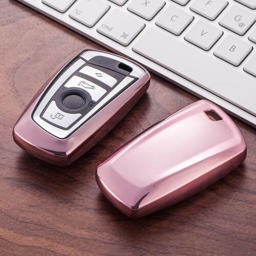 New Soft TPU Car Key Case Cover For Bmw Serie 1 3 5 7 X4 X3 F25 E90 M3 M2 M4 F10 E70 F31 G30 E87 F11 X5 G05 I3 E60 G20 Keychain
