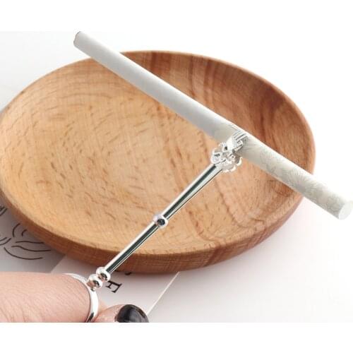 New design Cigarette Holder Ring ,2 color options, Elegant Smoker Cigarette Holder Ring,Smoking/Cigarette Accessories-Fancy gift