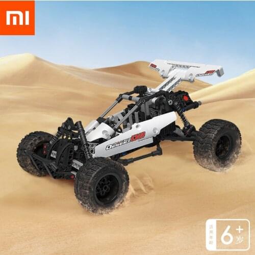 New Xiaomi Mijia Building Blocks Cars Desert Racing Cylinder Piston Linkage System Assembly Block Car Toy For Child Smart Home