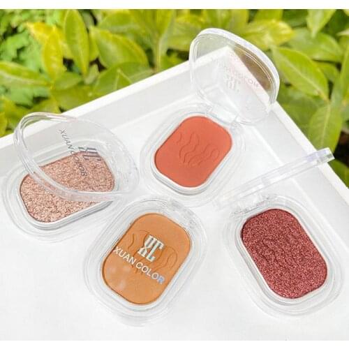 Ins Hot Style Cheap Eyeshadow Hazy Star Monochromatic Eyeshadow Palette Is Easy To Color And Not Easy To Take Off Students TSLM1