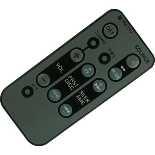 Remote Control For Sony XR-C700 XR-C6450 XR-C620 XR-C500RDS XR-C450 RM-X25 XR-C300XR-C223 FM/AM Cassette Car Stereo System