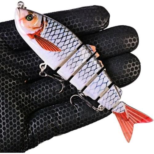 FISHSIAN Swimbait Fishing Lures 12cm 18.5g Bass Fishing Tackle Fish Pesca Whopper Swimbaits Saltwater Lures Articulos De Pesca