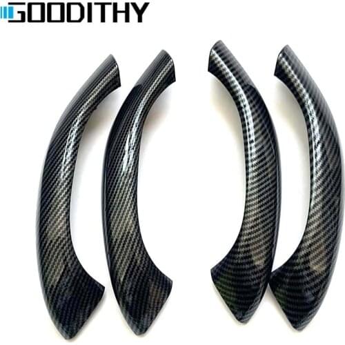 Upgraded Carbon Fiber Color Interior Door Handle Cover Trim For BMW X1 X2 F48 F49 F39 2016-2020