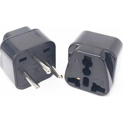 Universal IL Plug Adapter EU European US UK To Israel 3 Pin Egypt Travel Adapter Power Charger Electronica Socket Outlet