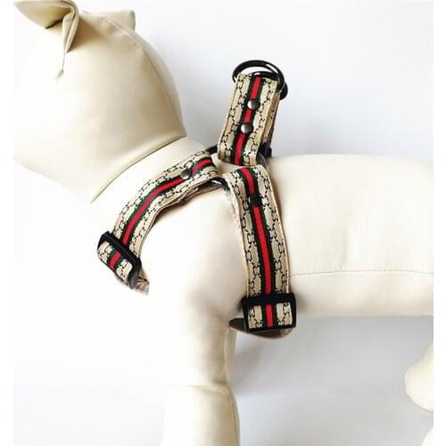 Dog Harness Retractable Leash And Collar Set Personalized Pet Collar Products Medium Small Dogs Accessories Chihuahua Pomeranian