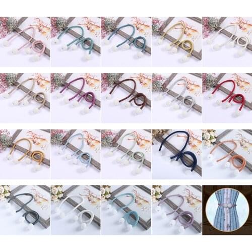 1pcs Pearl Magnetic Curtain Clip Curtain Frame Buckle 19 Color Buckle Clip Ball