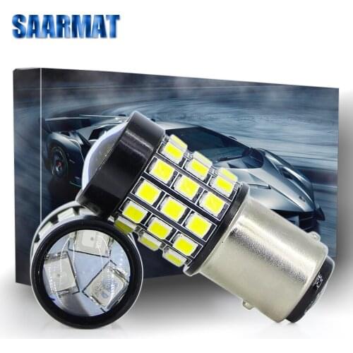 2pcs 1157 BAY15D Brake Lights T20 7443 W21/5W bulb BA15S P21W 1156 Reverse Lights 7440 WY21W W21W LED Car Tail Bulb 12V