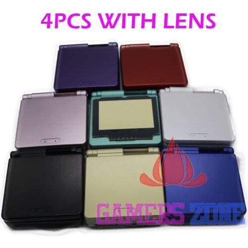 4pcs Housing Shell Case for Nintendo Gameboy Advance Sp GBA SP Repair Part W Screen Lens