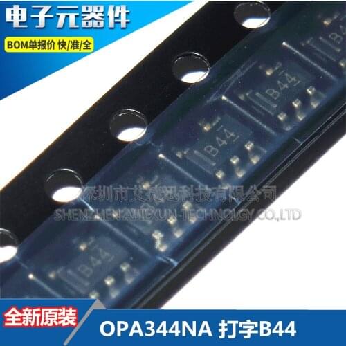 50PCS 100% New and original OPA344NA B44 SOT23-5 LOW POWER, SINGLE-SUPPLY, RAIL-TO-RAIL OPERATIONAL AMPLIFIERS in stock