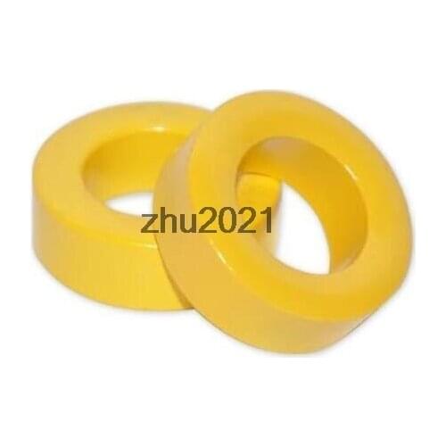 AT131-26 toroidal transformer ferrite core ,yellow and white 33X16X11mm ,10pcs/lot