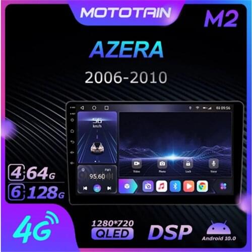 Ownice 6G+128G Android 10.0 Car Radio For Hyundai AZERA 2006 - 2010 DVD 4G LTE GPS Navi 360 Panorama Audio BT 5.0 Carplay