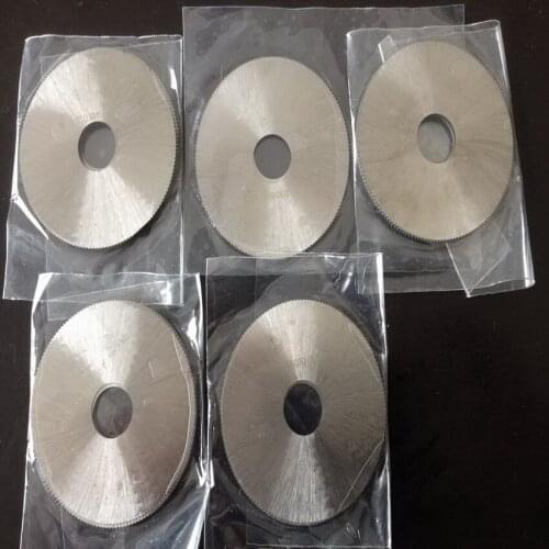 Free shipping 10PCS HSS6542 made 75*22*0.8-5mm*50-72z hss saw blades for steel Jewelry Cutting gold rods silver rods cutting