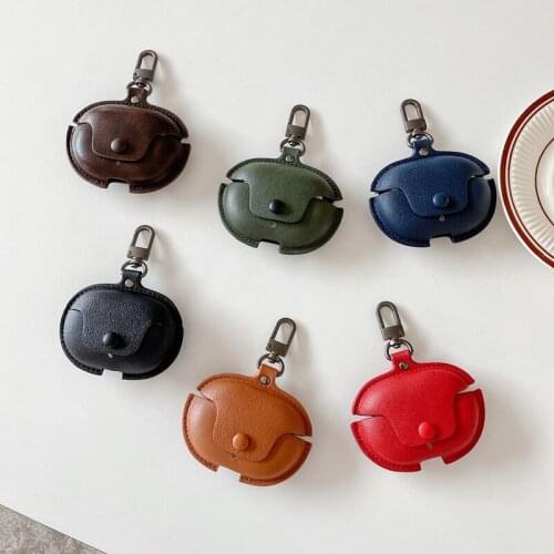 Case For Beats Studio Buds Leather Bag Earphones Case For Beats Studio Buds Wireless Bluetooth Headset Shockproof Cover Funda