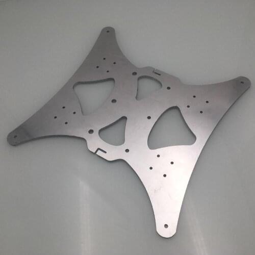 CR-10 light weight MGN12H linear rail Y axis carriage for Creality CR-10 3D printer metal heated support base plate