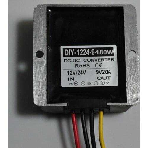 DC 12V 24V 36V (11.5V-40V) Step Down 9V DC Converter Buck Module Car Power Converter Adapter Voltage Regulator Waterproof CE