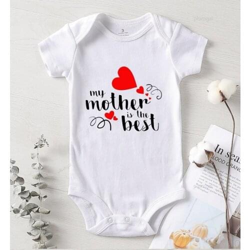 Baby Winter Clothes Baby Onesie New Born Boy Clothes Cotton Toddler Jumpsuits Printing Love Mother Long Sleeve Girl Onesies