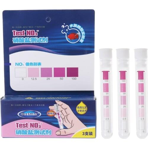 L9BE Aquarium Fish Tank PH NO2 NO3 Chlorine Water Quality Test Nitrite Test Solution