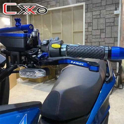 Motorcycle New arrivals 3D Rhombus Short brake clutch levers For YAMAHA NMAX155 NMAX125 N-MAX 155 125 2017-2022 2018 2019 2020