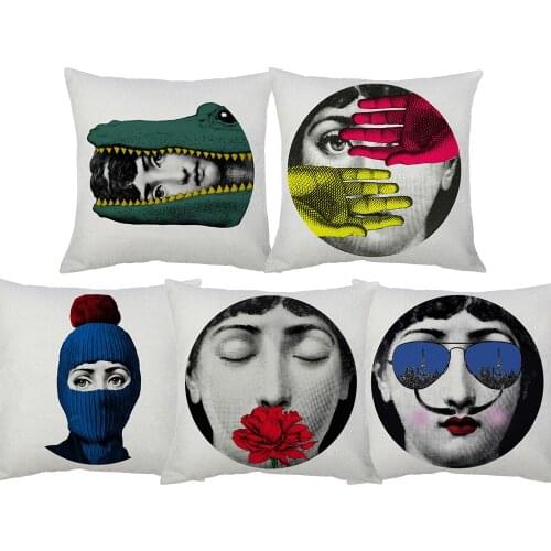 Cushion Cover Home Decor Creative Throw Pillow Case 45X45cm Living Room Decoration