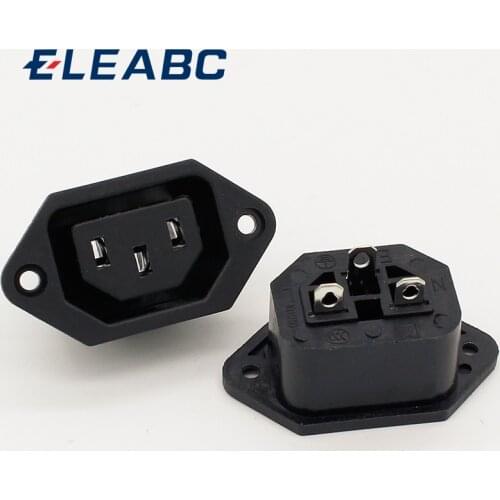 New hot selling alibaba IEC 320 C13 female industrial power connector socket for PDU, full copper SS-130A