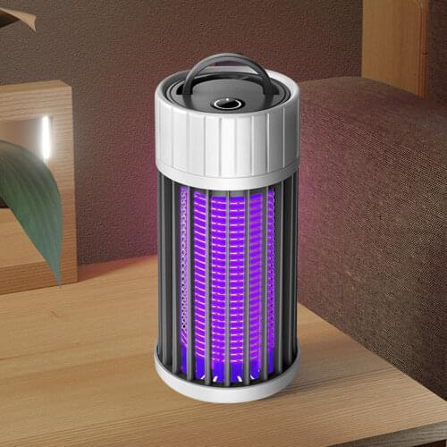 Electric Mosquito Killing Lamp Portable USB LED Light Trap Fly Bug Insect Zapper Killer Home Pest Control Repellent Light