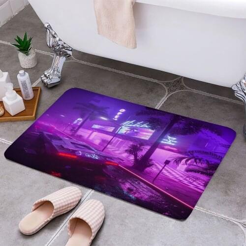 Back to 80s Carpet Areas Rug Non-slip Floor Mat Rug 3D Printing Living Room Bedroom Door Mat Home Decoration