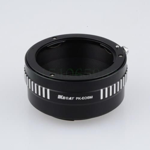 PK-EF M Digital Lens Adapter Ring for Pentax PK K Mount Lens to For EF M EFM EF M2 Mount Camera