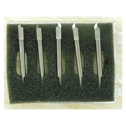 Vilaxh 5 pcs 60 Degree For Summa T Cutting Blade Vinyl Cutter Plotter Blades Knife