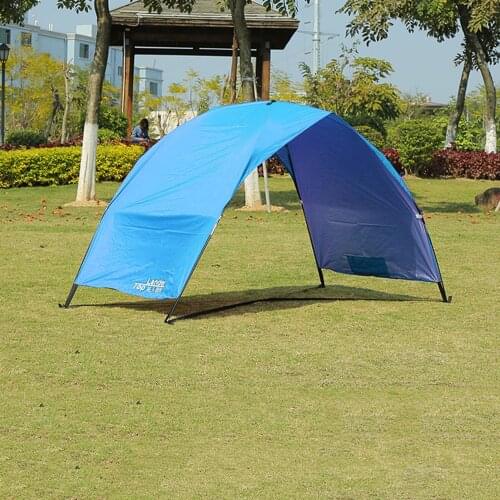 Waterproof Beach Sunshade Tent Portable Outdoor Sun Shelter UV-resistant Easy Setup Awning Foldable Camping Tent With Carry Bag