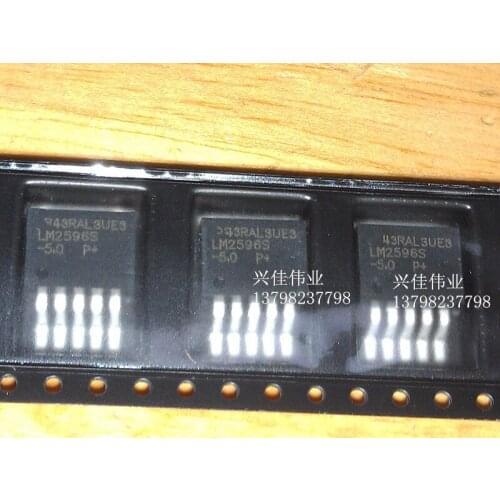 10PCS New original authentic LM2596SX-5.0 LM2596S-5.0 TO263-5