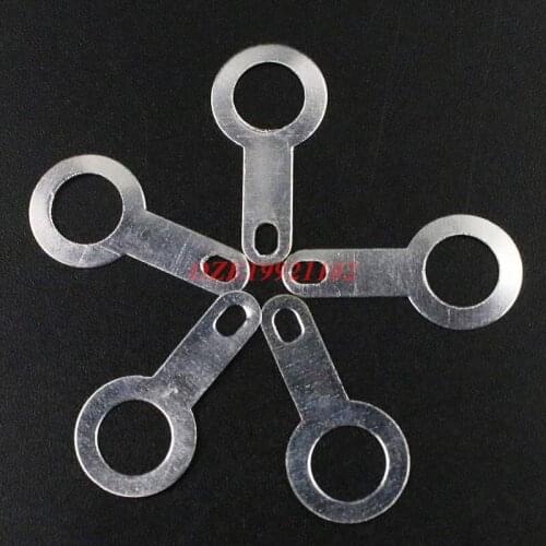 100PCS Solder Lug Plate Ring Terminal Connector Crimp M2.2/2.7/3.2/4.2/5.2/6.2 in power cable with electrical equipment