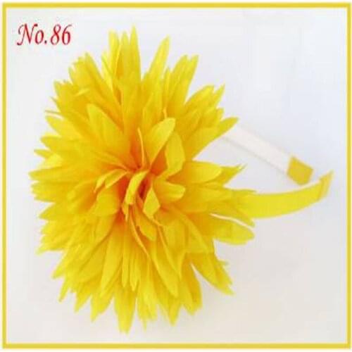 36 pcs BLESSING Good Girl Latest Vogue Headband 3.75-4.5"Silk C- Flower 130 Styles
