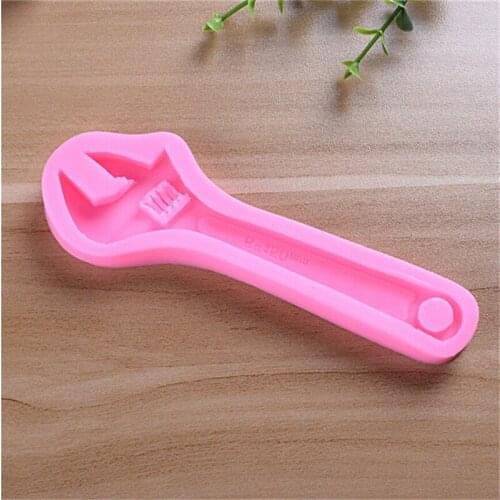 3D Repair Tools Wrench Silicone Mold DIY Party Cake Decorating Tools Cooking Baking Mould Kitchen Mould Tools Supplies